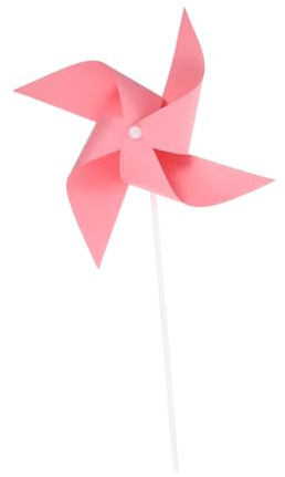 FUNOMOCYA 30 Pièces Kit DIY Moulin à Vent Papier à Peindre pour Garçon Fille Matériaux de Peinture Pinwheel Fournitures Dart pour Projets Dété et Décoration Extérieure