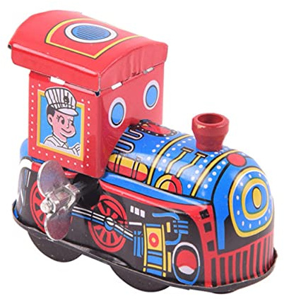 VANZACK Vintage Blech Zug Wind Up Mechanisch Nostalgisch Ab Jahren Klassisch Langlebig ohne Batterie
