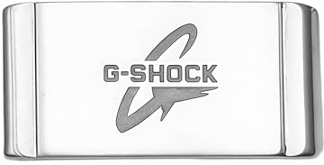 ROUHO Metall Klockbandhållare Loops - Smartwatch Ersättnings Fästanordning Accessoarer för Casio G-shock 5600 6900 110 GW-9400-Silver 22mm