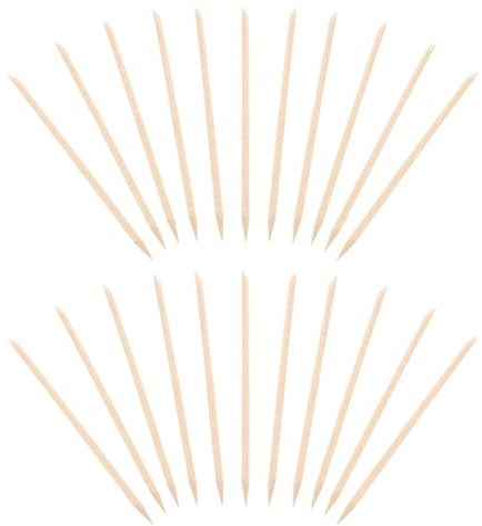 SEWACC Bâtons en Bois Design Facile à Utiliser pour Manucure et Pédicure Lot de 100 Multifonction pour Routine Beauté Professionnelle