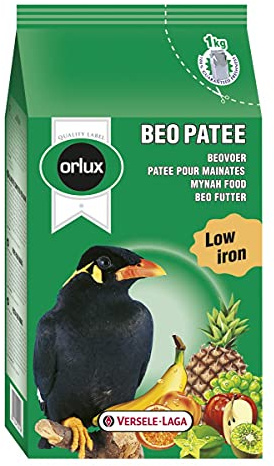 VERSELE LAGA ORLUX BEO Patee Weichfutter 1 kg Früchtemischung mit Honig