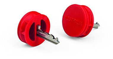 WESTFALIA Automotive 942001513224 Ersatzschlüssel Nummer 24 für die abnehmbare Anhängerkupplung (VPE: 2 Stück)