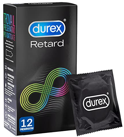 Los preservativos DUREX Performa 12 retardante de lubricante para prolongar el placer