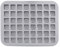 STÄDTER we love baking Brownie Konfekt, Backform für 48 Minis, 40 x 31 cm, Antihaftbeschichtung, PFAS frei, ideal für Muffins & kleine Kuchen, temperaturbeständig bis 250 °C