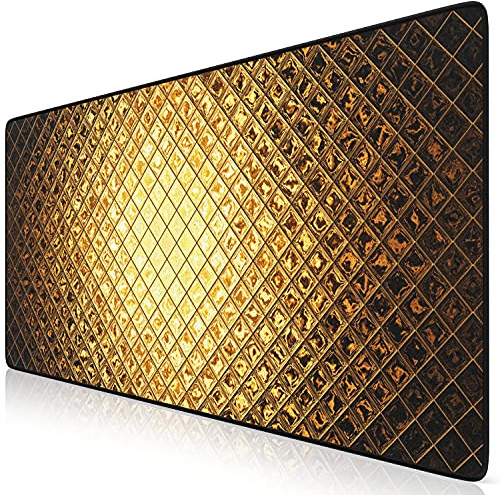 TITANWOLF - XXL Mauspad Gaming 900x400 mm - XXL Mousepad groß - Tischunterlage Large Size - verbessert Präzision und Geschwindigkeit - auch für Roccat Razer Logitech Maus und Tastatur - Luxus