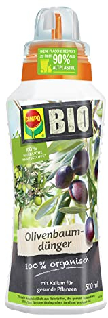 COMPO BIO Olivenbaumdünger – Olivenbäume düngen mit 100% natürlichen Inhaltsstoffen – Spezial-Flüssigdünger – 500 ml, Nicht zutreffend