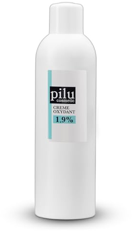 pilu cosmetic Creme Oxydant 1000ml 1,9% Entwickler I Wasserstoffperoxid für Haarfarbe, Haartönung, Blondierung, Abmattierung I Cream Developer