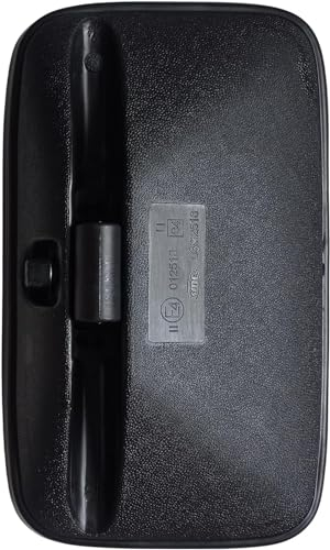 Rétroviseurs Miroirs Extérieurs Universels Latéral Carre 300mm x 180mm E4 pour Transporter,Camions,Caravanes,Tracktors,Machines agricoles,Machines de construction Noir Droite Gauche