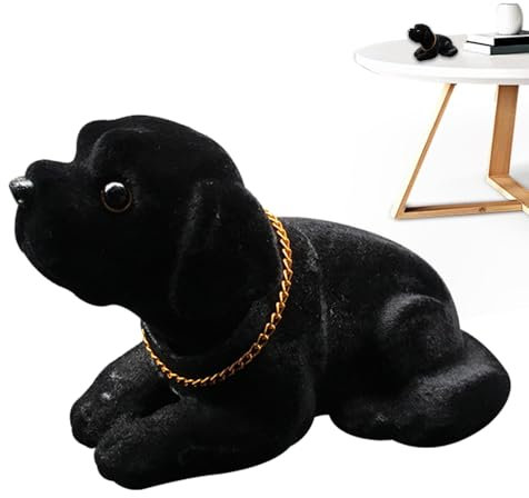 Labrador-Wackelkopf – Auto-Armaturenbrett-Welpenspielzeug, lustige Labrador-Wackelfigur | Hunde-Wackelkopf-Harz-Desktop-Ornament, süßer Welpen-Wackelkopf-Ornament, Armaturenbrett-Wackelkopf für Auto-D