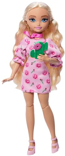 Barbie Dream Besties Malibu Festival Look, Bambola con Lunghi Capelli biondi stilizzati e Outfit alla Moda, 10 Abiti e Accessori Rimovibili Inclusi, Giocattolo per Bambini, 4+ Anni, JGH87
