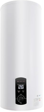 Serbatoio acqua calda 30/50/60/70L, scaldabagno elettrico per cucina, 2000 W, scaldabagno verticale, scaldabagno da parete 25 – 75 °C, regolabile (30 l)