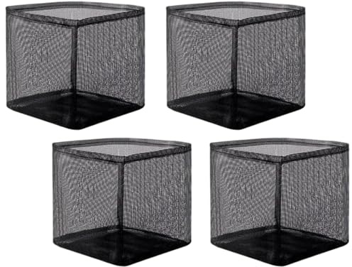 Aquatic Grow Bags - Pond Planting Mesh Pots, Breathable Fabric Root Containers | Water Garden Planter Bags, Net Basket Design, Set of 4 Large Garden Supplies Aquatic Nursery Pouch for Decoration