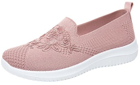 Zapatillas Antideslizantes Mujer Zapatillas Sin Cordones Mujer Zapatos Barefoot Zapatos Destalonados Deportivas Verano Blancas De para Vestir