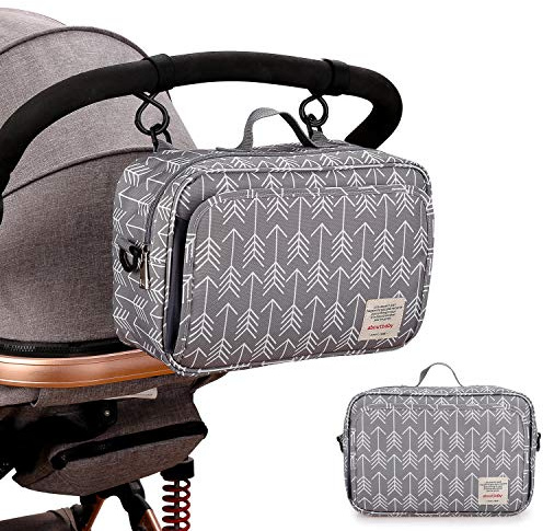 Mandarinmelon Borsa per passeggino piccolo. Zaino passeggino con funzione di borsa maternità. Organizer per passeggino e passeggino. Borsa Passeggino Multiuso Borsa Ospedale Maternità. Sedia, Freccia