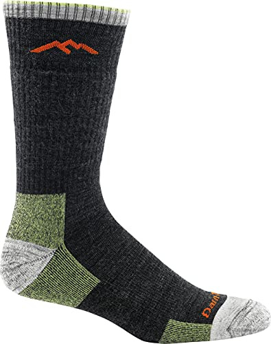 Darn Tough Men's Hiker Boot Midweight Hiking Sock Cushion/Lime/L