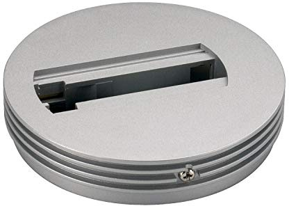 SLV 1 Phasen System Deckenrosette für 1P.-Adapter/silbergrau