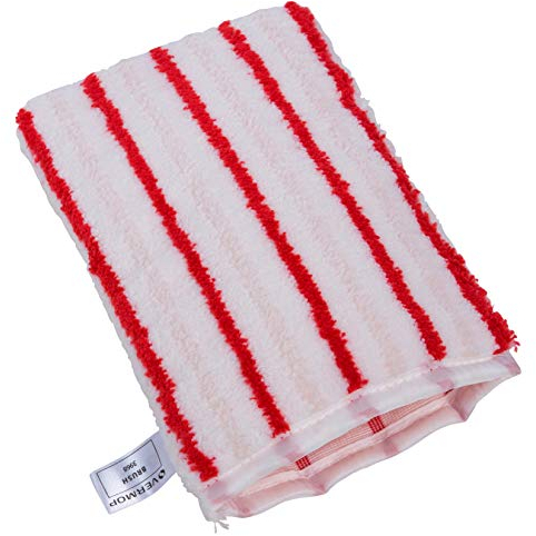 Vermop Handschuhmop Brush, PES, Weiß, Rot, 14 x 22 cm