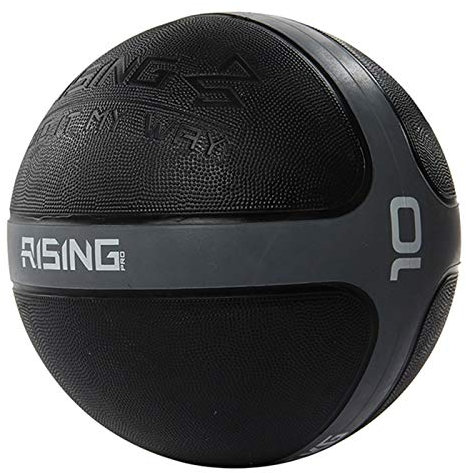 Medizinbälle Gummi Fitness Medizin Ball Bouncy Ball, Professionelle Kraft Trainingsbilanz Training Boxing Trainingsgeräte, 10kg / 22lbs