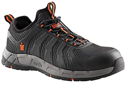 Scruffs Argon Safety Trainers Black Size 9 / 43 (T54975)