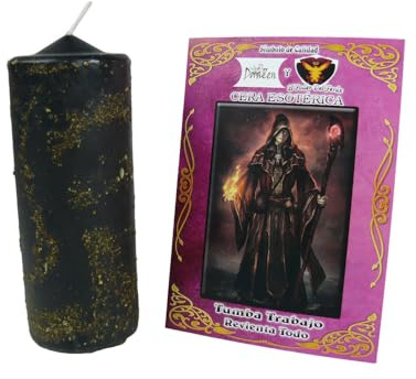 Velón Herbóreo Esotérico Tumba Trabajos - Ritual místico Revienta todo - Las Velas de Mariano