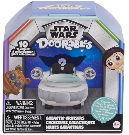 Star Wars™ Doorables Galactic Cruisers, Sammelfiguren und Fahrzeuge, offiziell Lizenziertes Star Wars Spielzeug ab 5 Jahren von Just Play