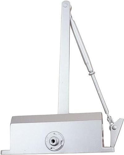 DUXEDO Automatischer Türschließer, Türdämpfer, 80–110 kg Brandschutztür, robuste automatische Türschließer aus Aluminium, geschwindigkeitsverstellbare Feder, stummgeschaltetes Schließen