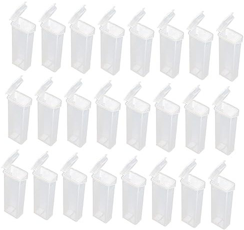 JECOMPRIS 50stücke Mikroskop Objektträger Box Slide Case Für Labor Material Aufbewahrung Für Schüler Und Transportfreundlich Für Optischen Mikroskope Geeignet