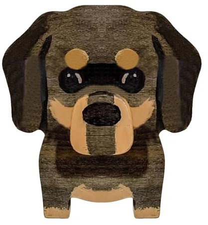Brillenständer mit Hundemotiv – Brillenhalter aus in Tierform, Brillenhalter für Haustiere, Brillenständer aus in Tierform | Niedliches Dackel-Schäferhund-Ornament aus , Schreibtischdeko