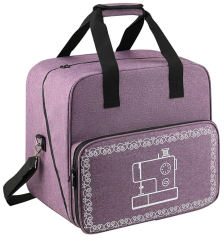 Reisetasche für Nähmaschine, mehrere Taschen, wasserdicht, Nähmaschinentasche, Tragetasche für Nähmaschinen, grau, Se référer au descriptif, Siehe Beschreibung