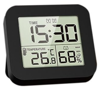 Horloge de salle de bain numérique étanche avec minuteur de douche avec réveils pour la cuisine Z3R6 Maquillage Nouvelle fonction minuterie de douche Rétroéclairage Clo