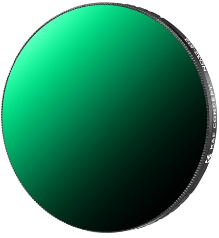 K&F CONCEPTClip-On Variable ND32-512 Filter für Osmo Action 5 Pro | Neutraldichte Zubehör Light Reduction Filter für Osmo Action 4/3, Multicoated HD Optical Glass, FD131