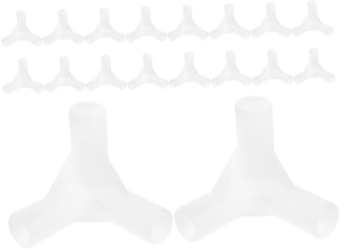 Toyvian 25pièces Rechange pour Tente-abri Connecteurs De Cadre Plastique Accessoires De Réparation pour Structure De Tente Adaptés pour Différents Auvents Facilitant Le Montage