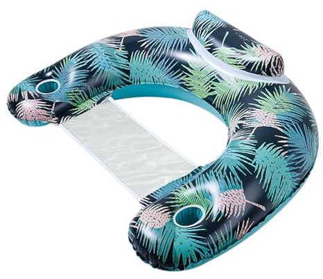 Aufblasbares Sofa Pool - Pool -Sofa Bett | Sofa -Pool Mit Tassenhalter Aufblasbarer Pool Sofa Float | PVC Floating Water Floß | Pool Float -Sofa | Erwachsener Pool Schwimmt Eine Große Größe, Einzelne