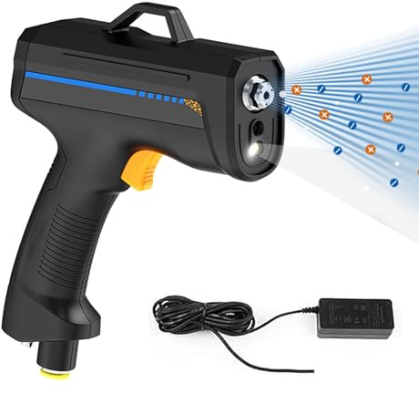YXFAZPP Anti Static Ionizing Air Gun, Static Eliminator With Highlight Dust Detection Light, High Efficiency Anti-Static Equipment, For Dust Removal (High Frequency Ion)