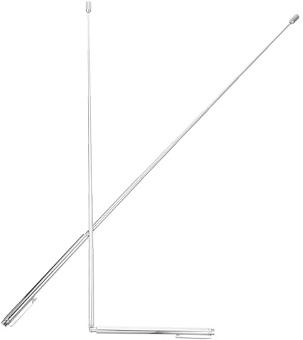 TOYZFRIENDY Baguette de Sourcier Rétractable en Acier Inoxydable Détecteur Réglable pour Radiesthésie 1 Set Boîte Outil Compact pour Localisation de Minéraux et Trésors Usage Extérieur