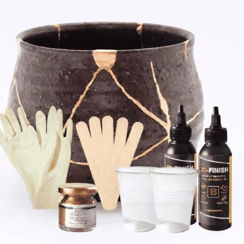 Resin Pro® Kit di Riparazione Kintsugi – Ripara e Trasforma la Tua Ceramica con Eleganza Made in Italy
