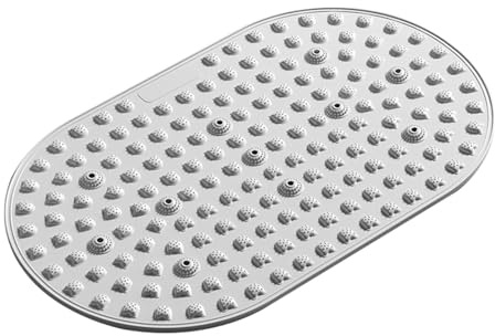 LeeQinersw Foot Mat Alfombra para Masaje de Pies Acupresión TPE Superficie Antideslizante con Puntos Magnéticos Adecuada para Estudiantes Mayores Trabaj, Gris