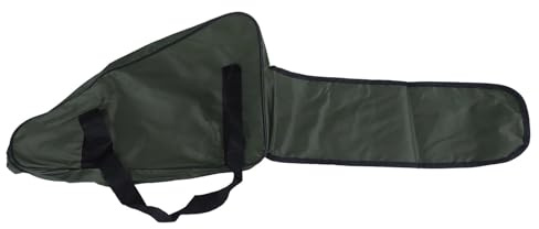 Manillefu Borsa per motosega verde militare per seghe da 12 14 e 16 pollici, borsa Oxford 600D con cinghie regolabili, custodia portatile per registrazione all'aperto