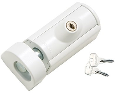 socona tl6s fönster-tilläggslås hög säkerhet vit