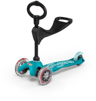 Micro - Mini 3-in-1 Deluxe Scooter - Aqua (MMD011)