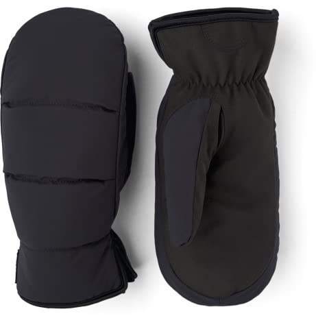 Hestra Unisex Arc Mitt Isolierte Fäustlinge für Winter, Schnee und Alltag – Schwarz – 7