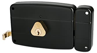 Serrure monopoint en applique ERCY 5 goupilles 5G horizontal fouillot gauche cylindre de 50mm - HERACLES - C5-501713-2