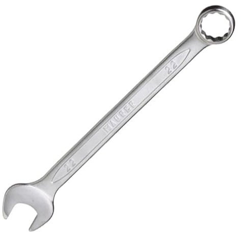 Llave Combinada Plus 10x10 Acero Cromo Vanadio DIN 3113. Llave Doble Boca, Llave Fija, Llave Estrella