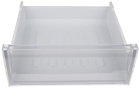 Tiroir supérieur congélateur (42,5 x 16,5 x 42,5 cm) pour réfrigérateur, congélateur Whirlpool, Indesit - 481010694096