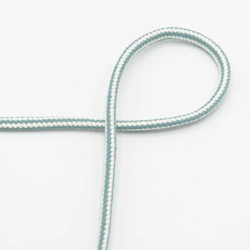 Kordel Rundkordel 8mm | Baumwolle | Meterware (Dark Dusty Mint)