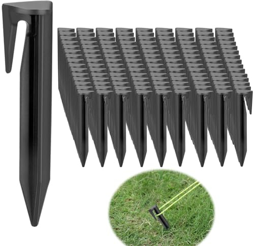 Clavos para robot cortacésped, cable delimitador, 150 unidades, piquetas para robot cortacésped, gancho de tierra, robot cortacésped, cable de limitación, clavos, anclajes de tierra, estacas, ganchos,