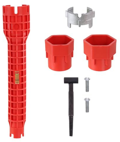 Casoter 8 in 1 Sink Multi-Water Pipe Wrench Sink Faucet Installer Kit