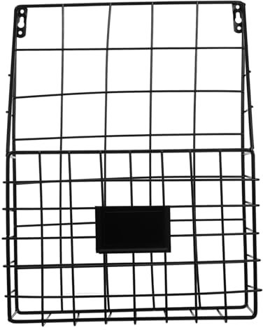 NUOBESTY Zeitschriftenhalter Zum Aufhängen Wand Buch-organizer Für Bürowand Filigranes Bücherregal Aus Metall Verschleißfester Zeitschriftenständer Für Klassenzimmer Und Haushalt