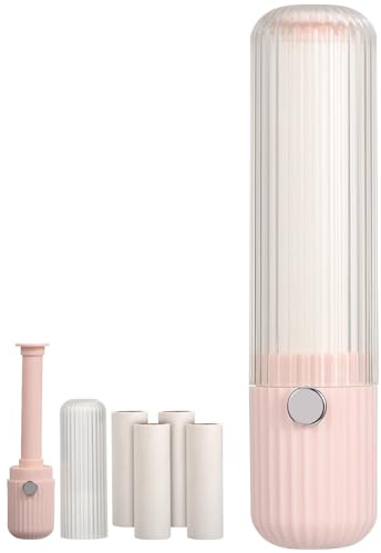 Beaupretty Mini Levapelucchi Portatile Adesivo Per Rimuovere Pelo Di Animali Domestici Spazzola Copertura Protettiva e Adesivi Multipli