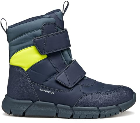 Geox J Flexyper Boy B Abx, Stivaletti Bambini e ragazzi, Navy Avio, 41 EU